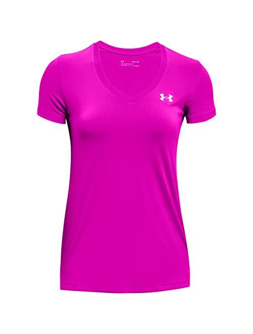 Under Armour Women's Tech Short Sleeve V-Neck - Solid