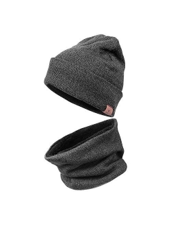 OZERO Winter Beanie Daily Hat - Thermal Polar Fleece Ski Stocking Skull Cap for Men and Women