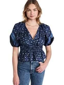 Ulla Johnson Women's INES Ruched Top