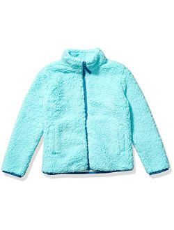 Girls' Sherpa Fleece Full-Zip Jacket