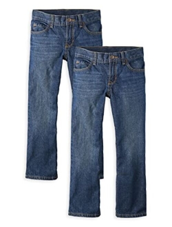 Boys' Basic Bootcut Jeans