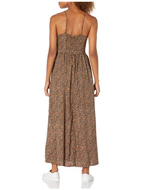 Amazon Brand - Goodthreads Women's Georgette Smock-Back Cami Maxi Dress