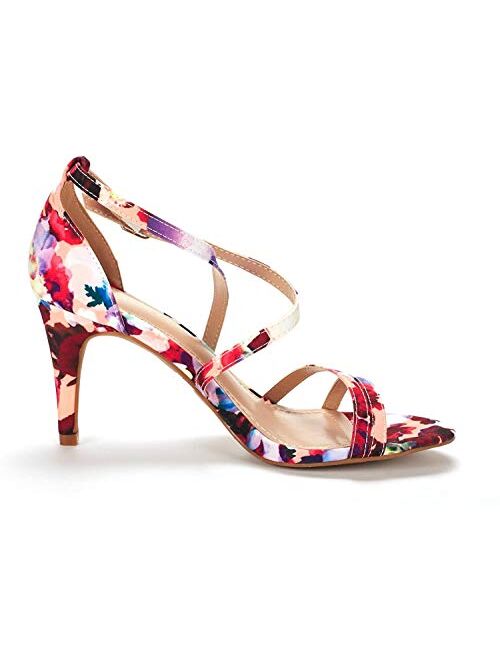 DREAM PAIRS Women's Gigi Fashion Stilettos Open Toe Pump Heel Sandals