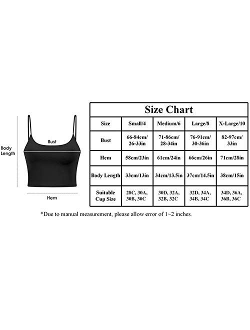 Sportsnew Women Yoga Tank Tops Padded Sports Bra Workout Fitness Running Crop Top