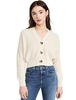 Women's Greywood Crop Cardigan Sweater