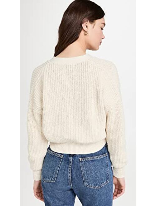 Madewell Women's Greywood Crop Cardigan Sweater