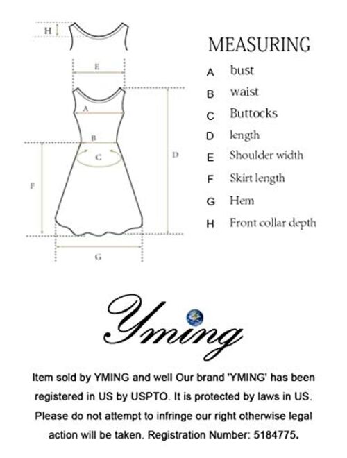 YMING Womens Casual Short Sleeve Ombre Dress Summer Loose Fit T-Shirt Sundress Gradient Swing Dresses Plus Size