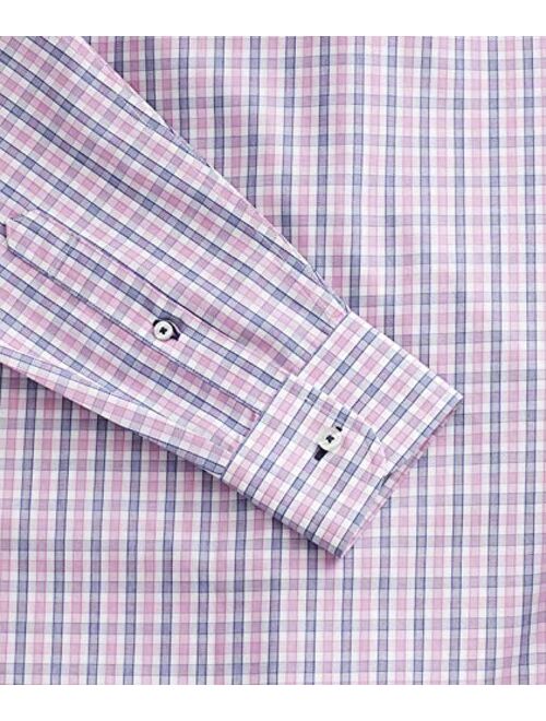 UNTUCKit Dolcetto Wrinkle Free - Untucked Shirt for Men, Long Sleeve, Pink, Regular Fit