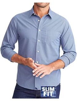 Shirt for Men, Long Sleeve, Marcasin Wrinkle Free, Regular Fit