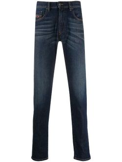 D-Strukt low rise zipper fly jeans