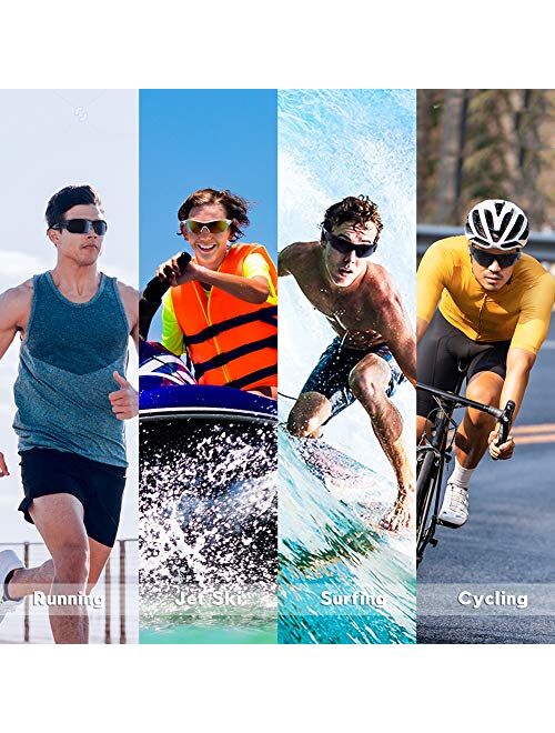 Bea Cool Polarized Sports Sunglasses for Men Women Youth Baseball Cycling Running Driving Fishing Golf Motorcycle TAC Glasses UV400