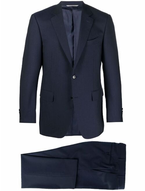 Canali fitred single-breasted suit