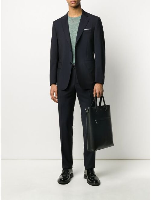 Canali fitted two-piece suit