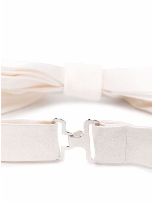 Canali silk papillon bow tie