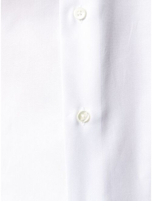 Canali button-up cotton dress shirt