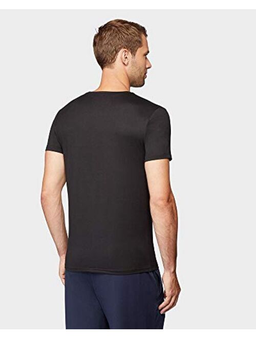 32 DEGREES Mens 4 Pack Cool Quick Dry Active Basic Crew T-Shirt
