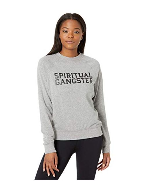 Spiritual Gangster Women's Old School Pullover Sweatshirt