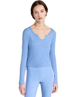 Year of Ours Women's Thermal Notch Long Sleeves