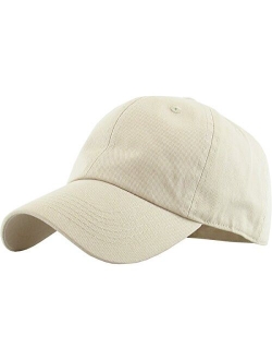 KBETHOS Original Classic Low Profile Cotton Hat Men Women Baseball Cap Dad Hat Adjustable Unconstructed Plain Cap