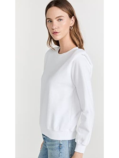 SUNDRY Women's Shoulder Pad Sweatshirt
