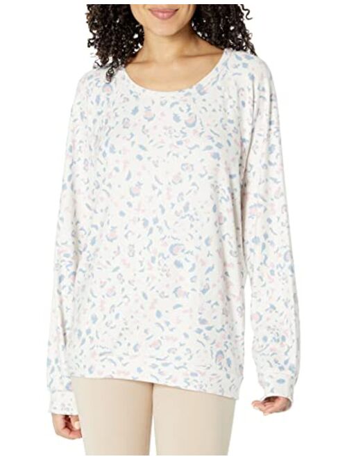PJ Salvage Women's Loungewear Weekend Adventurer Long Sleeve Top