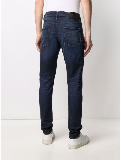 Diesel D-Strukt mid-rise straight-leg jeans
