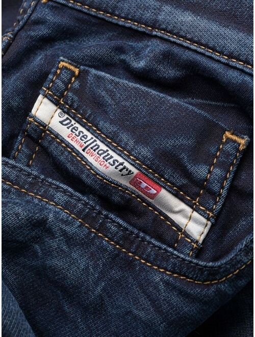 Diesel D-Strukt mid-rise straight-leg jeans