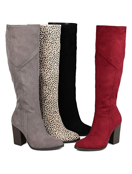 Brinley Co. Womens Detailed Knee High Boot