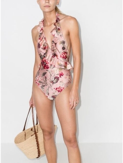 Cassia floral-print swimsuit