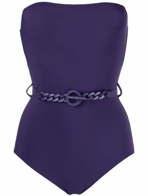 ZIMMERMANN Tropicana chain-belt swimsuit