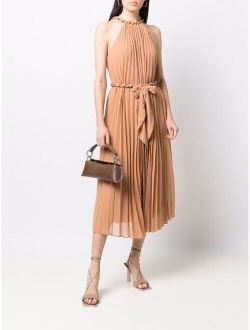 Sunray pleated dress