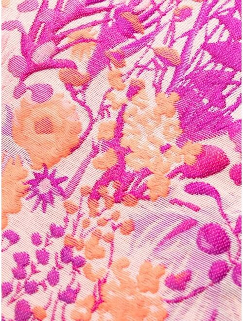 MSGM floral shift dress