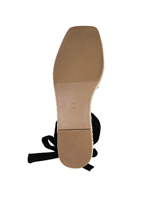 Brinley Co. Espadrille Womens Comfort Foam Flat Sandal