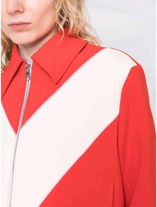 MSGM colour-block track jacket