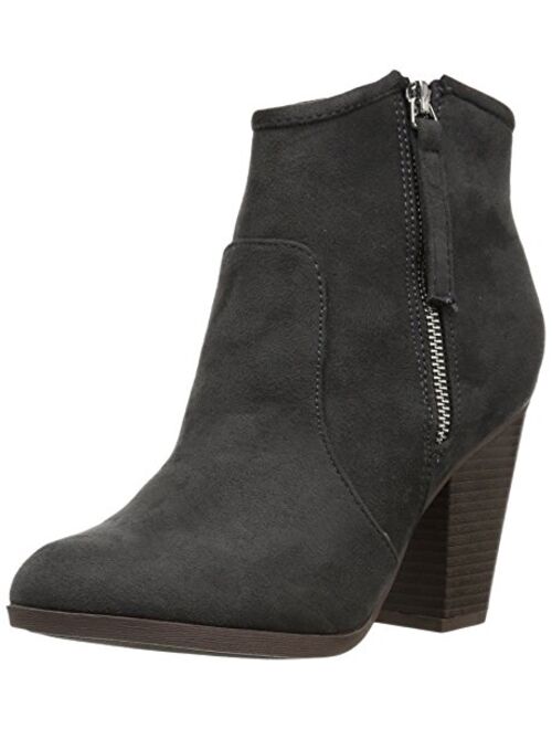 Brinley Co. Brinley Co Womens Faux Suede High Heel Ankle Boot