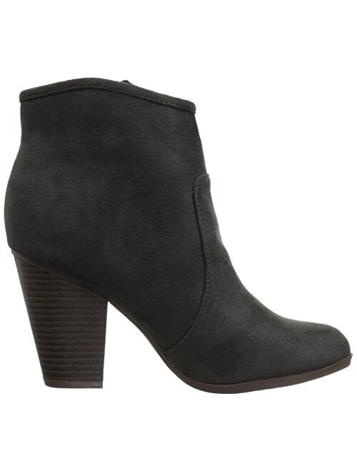 Brinley Co. Brinley Co Womens Faux Suede High Heel Ankle Boot