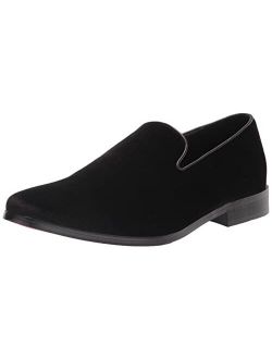 Enzo Romeo Men's Fashion Formal Tuxedo Slip On Loafer Velvet Dress Shoes SKO03