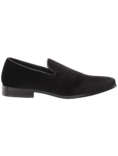 Enzo Romeo Men's Fashion Formal Tuxedo Slip On Loafer Velvet Dress Shoes SKO03