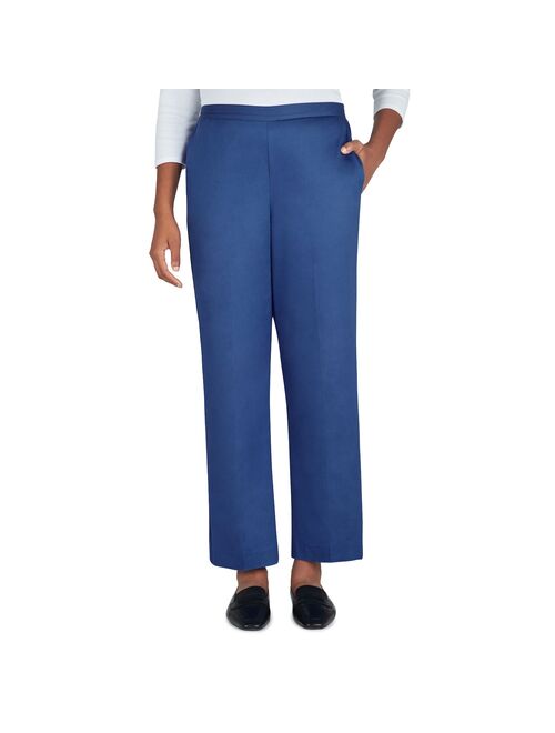 Plus Size Alfred Dunner Sateen Pull-On Pants