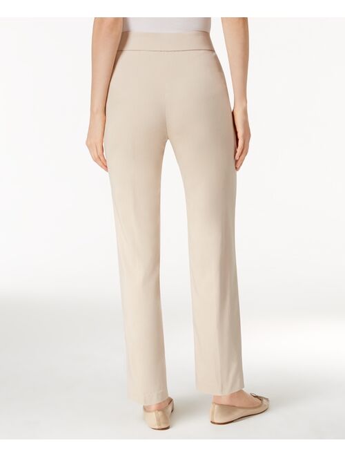 Alfred Dunner Classics Allure Pull-On Slim-Leg Pants