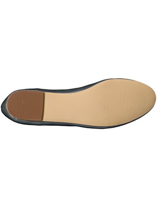 Brinley Co. Womens Round Toe Patent Flats