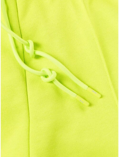 MSGM drawstring straight-leg trousers