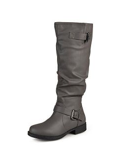 Womens Regular and Wide-Calf Knee-High Riding Boot