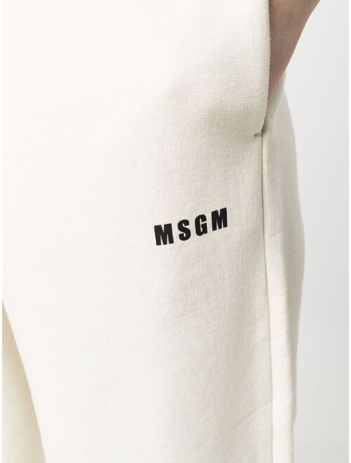 MSGM logo-print trackpants