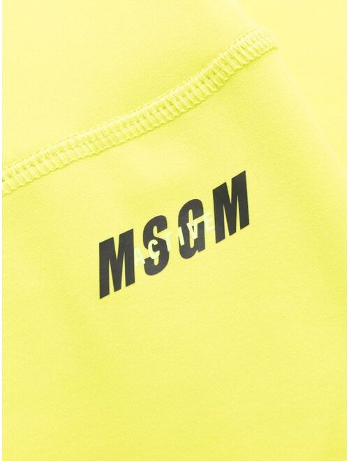 MSGM logo-print leggings