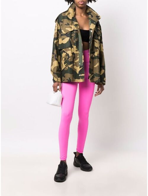 MSGM logo-print leggings