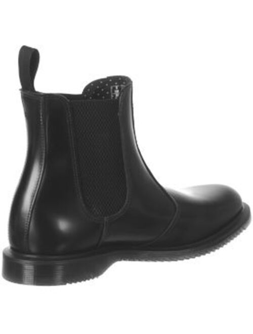 Dr. Martens Women's Flora Leather Without Yellow Stitching Chelsea Boot