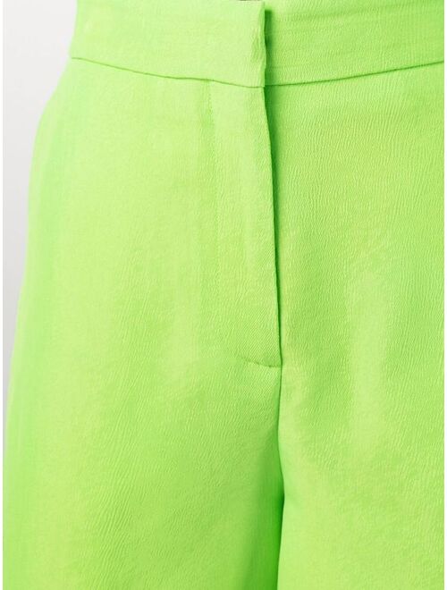 MSGM high-waist A-line shorts