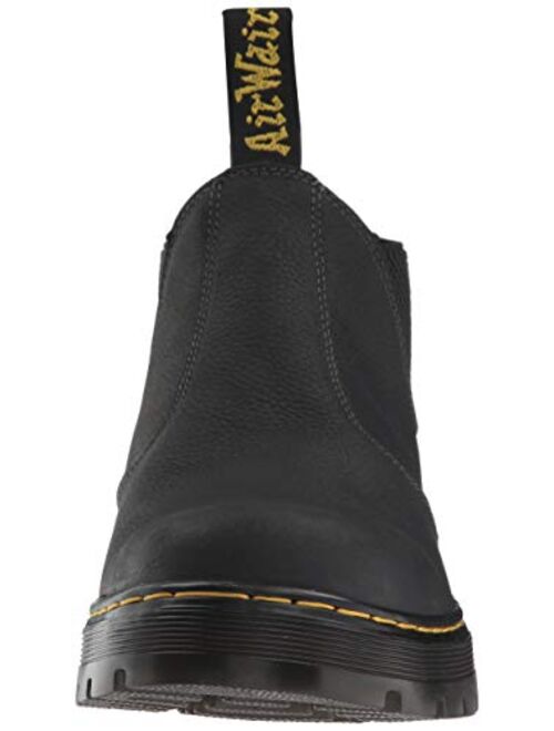 Dr. Martens Men's Hardie With Yellow Stitching Chelsea Boot