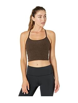 Spacedye Slim Racerback Cropped Tank Top